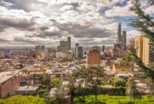 Vista panorámica de Bogotá - Lugares turísticos de Bogotá
