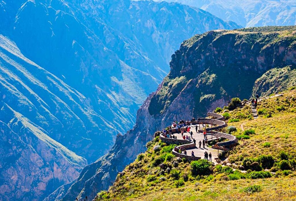 Mirador en el Cañon de Colca